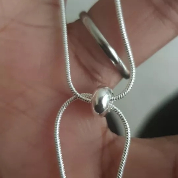 NEW 925 Sterling‎ Silver Sliding Tassel Adjustable Bracelet - Picture 9 of 12